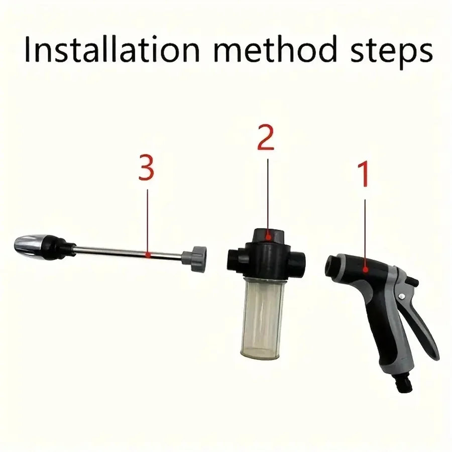 Portable Power Washer-Easy Car & Garden Cleaning